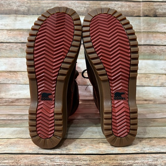 Sorel Brown Tivoli Ankle Boots, brown with multicolor - Picture 13 of 14